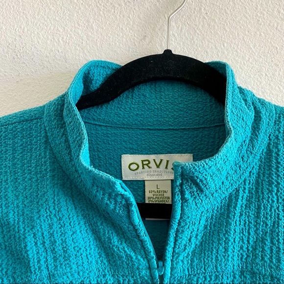 ORVIS Textured Jacket Size Large - Picture 5 of 7